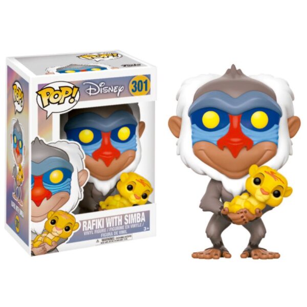 Imagen de Rafiki with Simba Funko Pop de la colección Disney