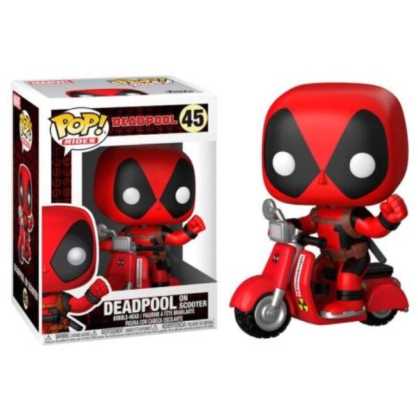 Imagen de Deadpool on Scooter Funko Pop de la colección Marvel