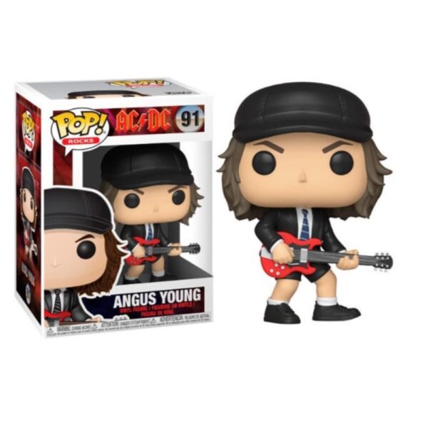 Imagen de Angus Young Funko Pop de la colección Música