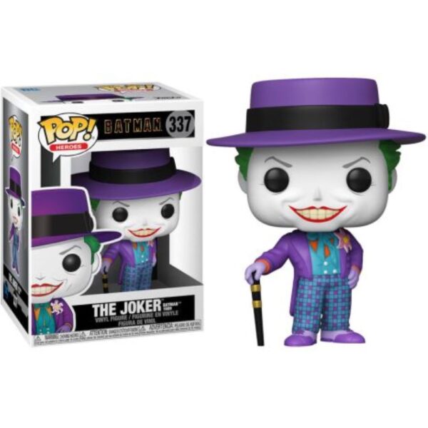 Imagen de The Joker Batman 1989 Funko Pop de la colección DC Comics