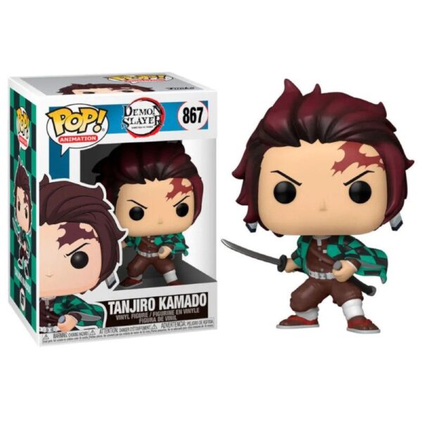 Imagen de Tanjiro Kamado Funko Pop de la colección Anime-Manga