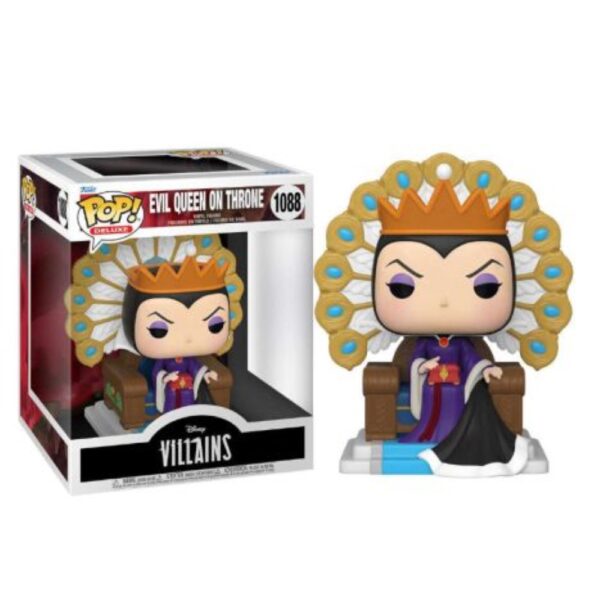 Imagen de Evil Queen on Throne Funko Pop de la colección Disney