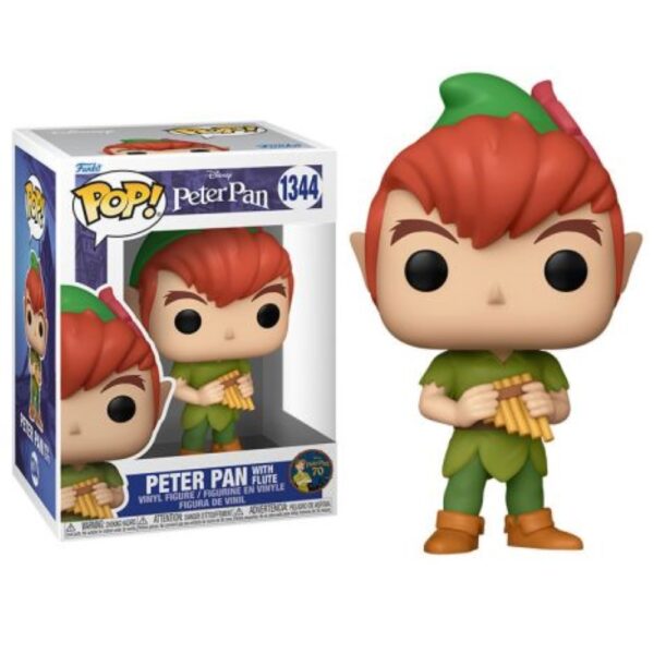 Imagen de Peter Pan with Flute Funko Pop de la colección Disney