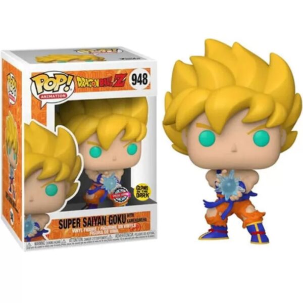 Super Saiyan Goku with Kamehameha (GITD) FUNKO POP